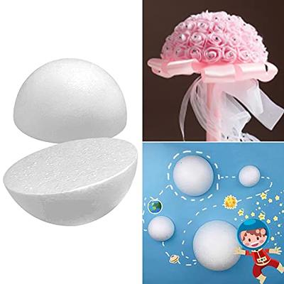 LOKIPA 30 Pieces Polystyrene Balls, 6 Sizes White Foam Balls 3-8cm Craft  Foam Balls for School Project, Art, DIY Craft and Party Decoration