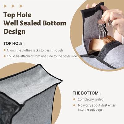 Hanging Vacuum Storage Bags Clothes Storage Bag Reusable Vacuum Storage  Bags for Dresses,Coats,Down Jackets and Other Clothes