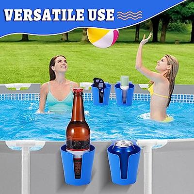 Pool Cup Holders for Drinks, Poolside Accessories for Above Ground