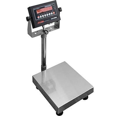 Winco SCAL-D22 22 lb Digital Portion Control Scale - 6 Square Platform, Stainless Steel