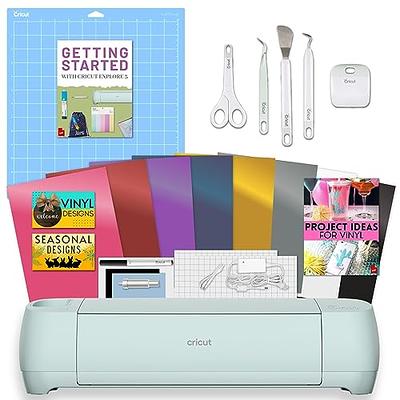 Cricut Explore 3 Machine with Sampler Vinyl Pack, Cricut Cutting