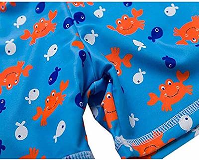  Baby Toddler Boys Two Pieces Swimsuit Set Boys Crab