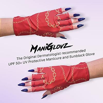 ManiGlovz - The ORIGINAL UPF 50+ UV Light Protective Nail Gloves