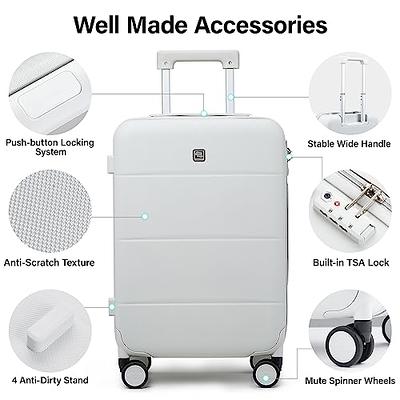 Rolling Luggage, Wheeled Suitcases for Women, Men