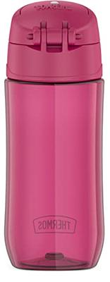 Thermos Funtainer Hydration Plastic Bottle With Spout Lid 16 Oz, Purpl