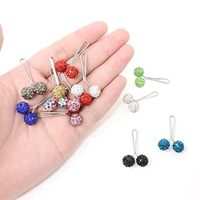 12pcs Muslim Hijab Scarf Pearl Pin Clip Scarf Brooches Pin Headscarf Shawl  Accessories Muslim Scarf Garment Accessories