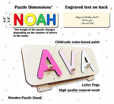 Personalized Name Puzzles for Children Personalized Pet Photo Puzzle, Portrait/Vertical - 500 Pieces from I See Me!