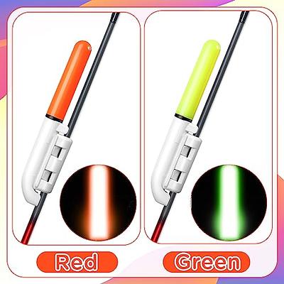 25/50 Fishing Glow Sticks Rod Tip Glow Sticks Fishing Rod Floats