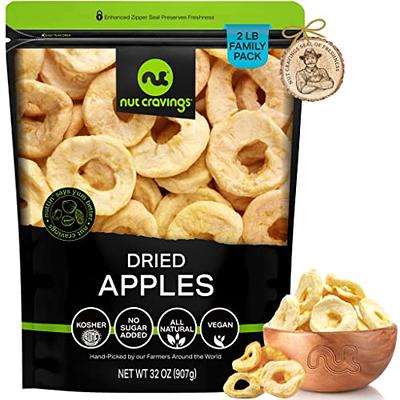 Gourmet Nut Simple Slices Organic Baked Apple Chips, USA Grown Apples, No  Added Sugar, Green Apples, 3.5oz bags, Pack of 3 Organic Green 3.5 Ounce  (Pack of 3)