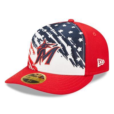 Women's New Era Red Detroit Tigers 2023 Fourth of July 9TWENTY Adjustable Hat