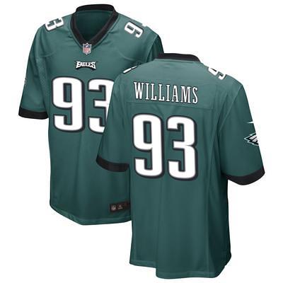 Milton Williams Women's Nike Midnight Green Philadelphia Eagles Custom Game Jersey Size: Small