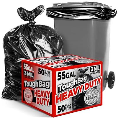 Reli. 40-45 Gallon Trash Bags Heavy Duty | 250 Bags | Large Black Garbage  Bags | 39, 40, 42, 45 Gallon | Made in USA