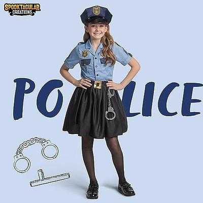 Tepsmigo Police Officer Costume for Kids, Police Costume for kids