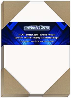 8.5 x 11 White Chipboard - Cardboard Medium Weight Chipboard Sheets -  White on One Side - 25 Per Pack 