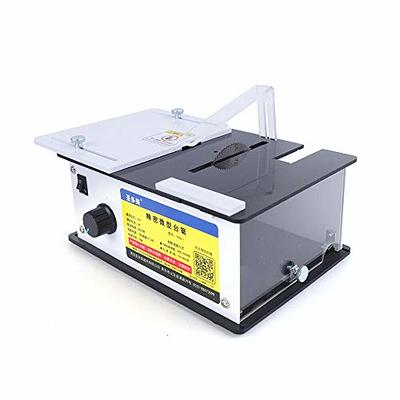 DENESTUS Electric Table Saw Portable Mini Electric Precision Table