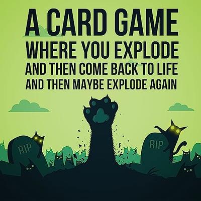  Exploding Kittens Original 2 Player Edition - Hilarious Games  for Family Game Night - Funny Card Games for Ages 7 and Up - 56 Cards :  Toys & Games