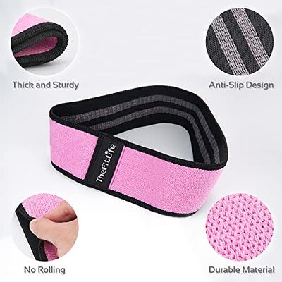  Resistance Band, Workout Equipment Work from Home, Exercise  Equipment for Squat, Leg, Glute, Thigh, Fitness and Home Workout, Non Slip  Booty Bands for Women, Gym Accessories for Yoga : Sports 