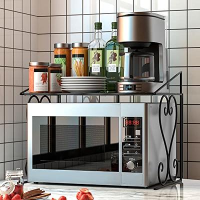 Kitchen Microwave Oven Rack Storage Shelf, Kitchen Organizer