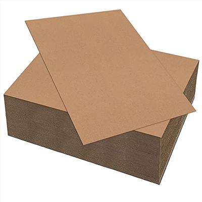 100 Sheets Chipboard Sheets 8.5 X 11 Inch Book Binding Chip Board