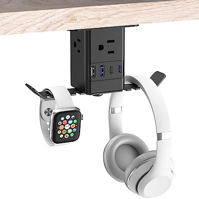 PUTORSEN Headphone and Controller Holder for Desk, Rotatable DIY