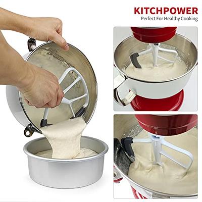 KITCHPOWER 6 Quart Flex Edge Beater for KitchenAid Bowl-Lift Stand Mixers,  Kitchenaid Paddle Attachment Mixer Accessory - Yahoo Shopping