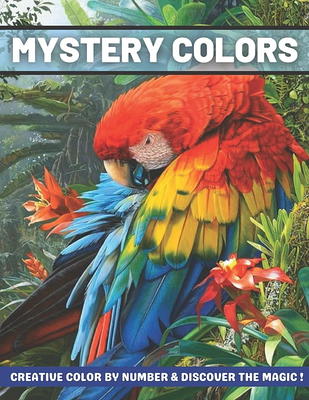 Mystery colors creative color by number & discover magic: Stress