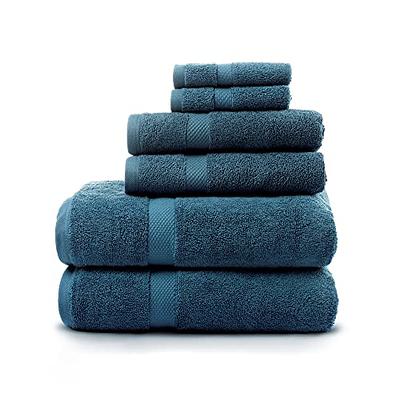 Glamburg 700 GSM 4-Pack Bath Towel Set - 100% Combed Cotton - 4