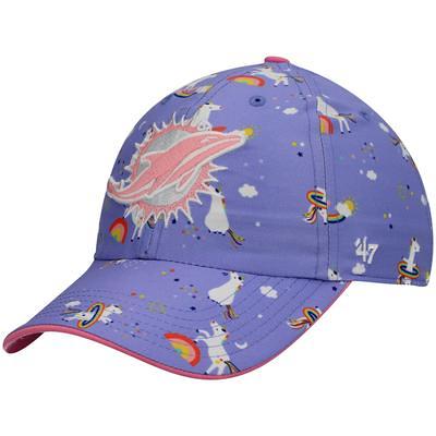 Miami Dolphins '47 Unisex Confetti Clean Up Adjustable Hat - White