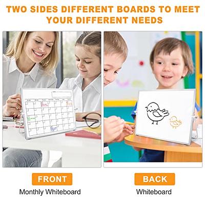 Magnetic Whiteboard 16 X 12 Inch A3 Hanging Double Sided Small