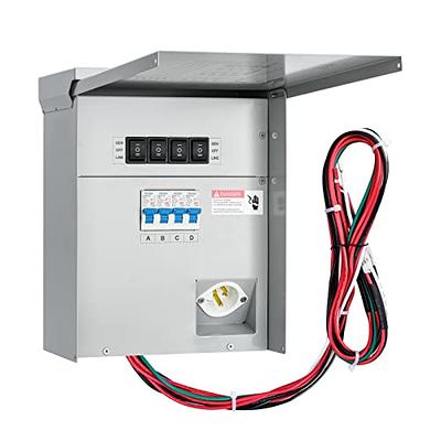 briidea Home Integration Generator Transfer Switch Kit, 15 Amp