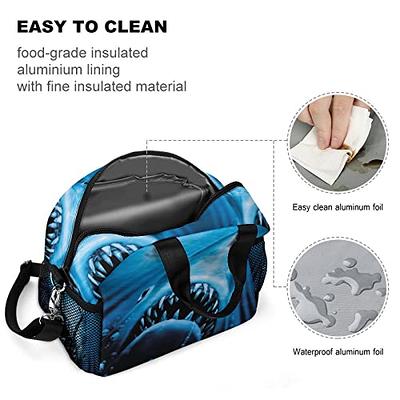 Kids Lunch Boxes, Shark Camo Lunchbox