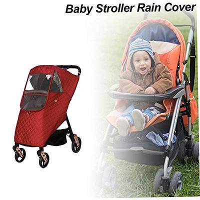 Universal Stroller Rain Cover, Travel Weather Shield for Windproof,  Waterproof, Protect from Sun Dust Snow Clear-Breathable Shield for Baby  Stroller - Yahoo Shopping