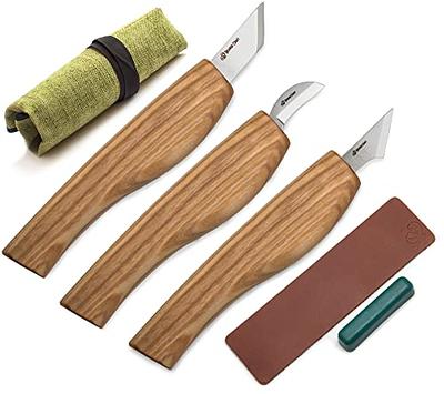 BeaverCraft Deluxe Wood Carving Kit S18X - Wood Carving Knife Set