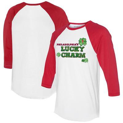 Youth Tiny Turnip White/Navy Atlanta Braves Lucky Charm 3/4-Sleeve Raglan  T-Shirt - Yahoo Shopping