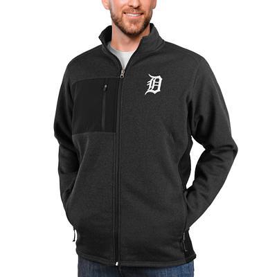 Detroit Tigers Antigua Women's Team Logo Victory Full-Zip Hoodie