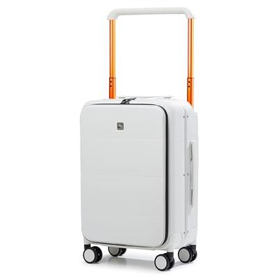 Hanke Carry On Luggage, Suitcase with Wheels & Front Opening, 20in