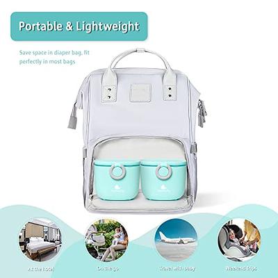 NCVI Baby Formula Dispenser On The Go, Formula Container to Go, Formula  Holder for Travel, Outdoor Picnic with Baby Infant, Portable Container for