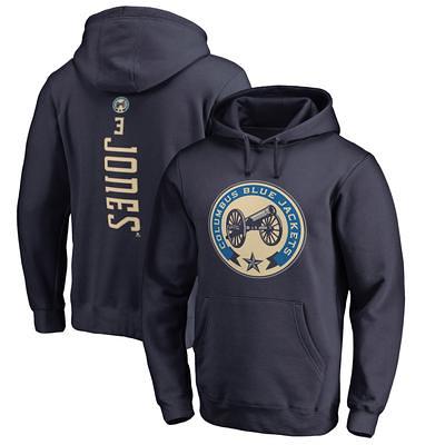 Women's Fanatics Branded Navy/Light Blue Tennessee Titans Lock It Down Pullover Hoodie