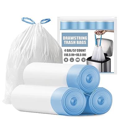 Glad Trash Bags, Drawstring, Small, Cherry Blossom, 4 Gallon - 34 bags