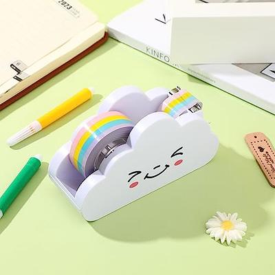 2 Sets creative tape dispenser masking tape cutter Lightweight Tape  Dispenser 