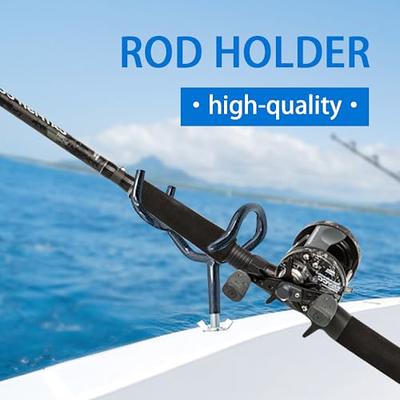  Fishing Rod Holders For Bank Fishing - Rod Holder For Fishing  Ground Beach Fishing Pole Holders 360 Degree Adjustable Stainless Steel  Fishing Rod Stand 2 Pack