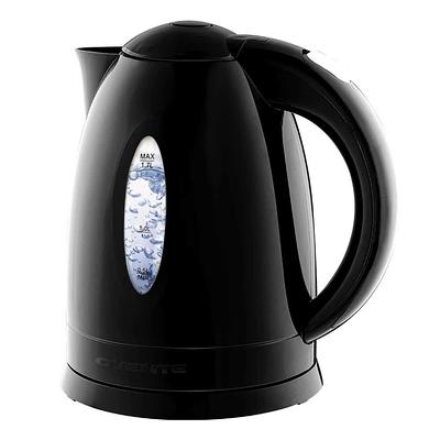 MegaChef Silver 4-Cup Corded Electric Kettle in the Water Boilers & Kettles  department at