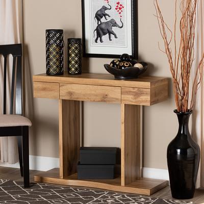 Westmore by ELK Lighting Dunkirk Modern Clear Console Table in