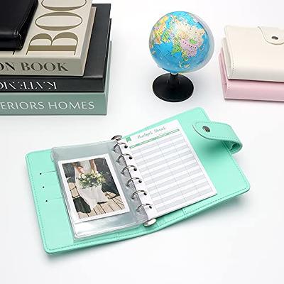 A7 Pu Leather Budget Binder Wallet Accessories Set Lable Stickers