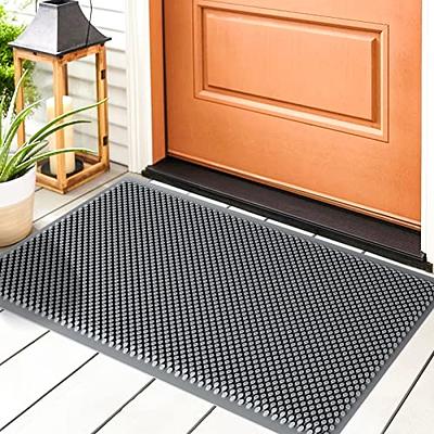 Nuanchu Large Semi Finished Outdoor Mat 16 x 79 Inch Narrow Door Mat Non  Slip Mats Waterproof Carpet Roll for Bathroom Entryway Indoor Outdoor  (Coffee,1 Roll) - Yahoo Shopping