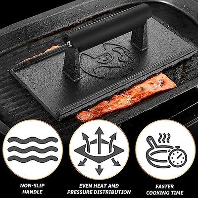 Z GRILLS Accessories Cast Iron Grill Burger Press Heavy Duty BBQ Tool