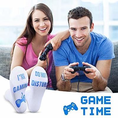 Funny Gaming Socks Stocking Stuffers for Adults Men Teen Boys