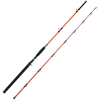 Sougayilang Fishing Rod, 2-Piece Composite Graphite & Glass Blanks  Saltwater Trolling Rod Offshore Surf Fishing Pole with Stainless Steel Line  Guides for Catfish, Salmon Glass Fiber Spinning Rod - Yahoo Shopping