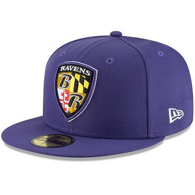 New Era Men's White Baltimore Ravens Shield Omaha Low Profile 59FIFTY Fitted  Hat - Macy's