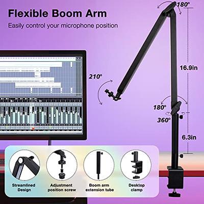 Hyperx Quadcast Boom Arm Heavy Duty Adjustable Gaming Microphone Mic Stand